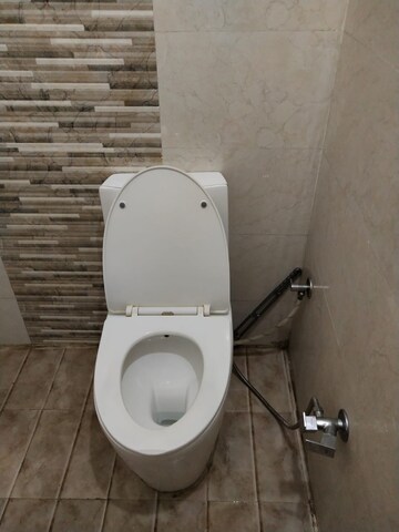 Bathroom in 3 BHK Builder Floor at Dhakoli Village – for Rent