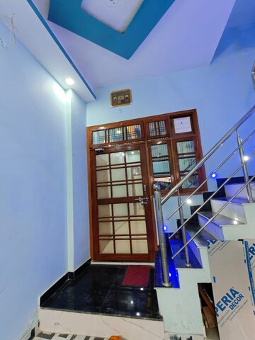 Staircase in 1 BHK Independent House at Gomti Nagar – for Rent