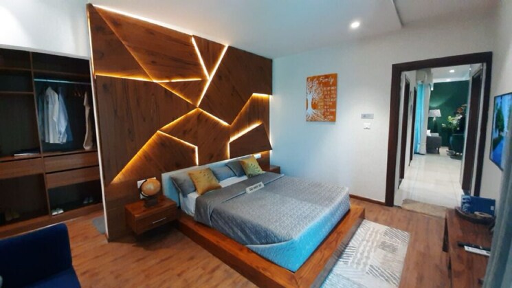 Living Room, sushma-grande-nxt 3 Bedroom 1650 Sq.Ft. Apartment In Ghazipur Zirakpur 8250749