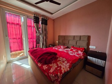 Bedroom in 3 BHK Builder Floor at Guru Nanak Enclave, Dhakoli Village – for Rent