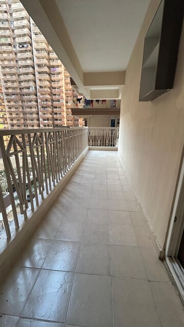 Balcony in 3 BHK Apartment at Geotech Pristine Avenue, Sector 16c Greater Noida – for Rent