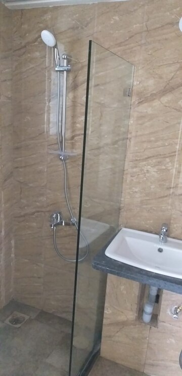 Bathroom in 2 BHK Apartment at Abhinav Pebbles Urbania, Bavdhan – for Rent