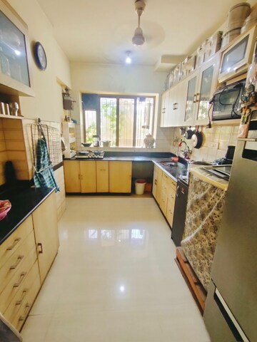 Kitchen in 3 BHK Apartment at Marathon Maxima, Mulund West – for Rent