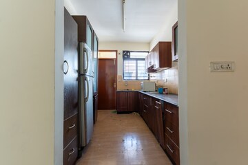 Kitchen in 3 BHK Apartment at Altair Apartments, Sarjapur Road – for Rent