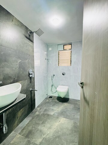 Bathroom in 2 BHK Apartment at Unique Estate, Mira Road – for Sale