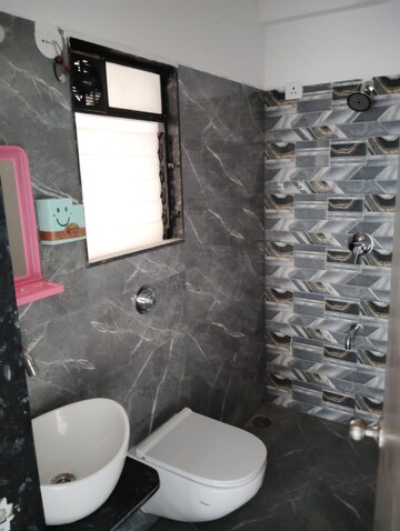 Bathroom in 1 BHK Apartment at Siddhi Royal Heights, Kalyan East – for Sale