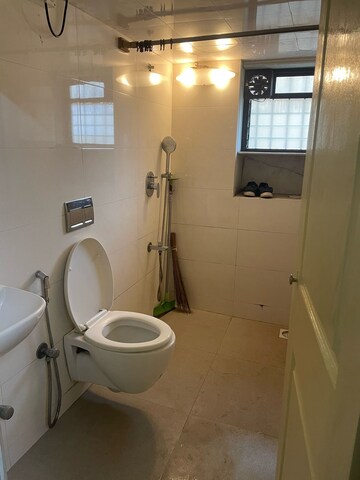 Bathroom in 2 BHK Apartment at Airport Area Juhu – for Rent