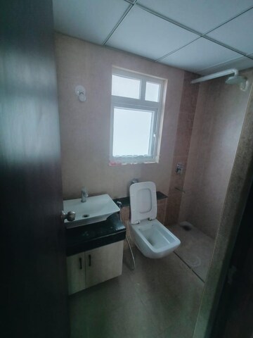 Bathroom in 2 BHK Apartment at Shapoorji Pallonji Sensorium, Hinjewadi – for Rent