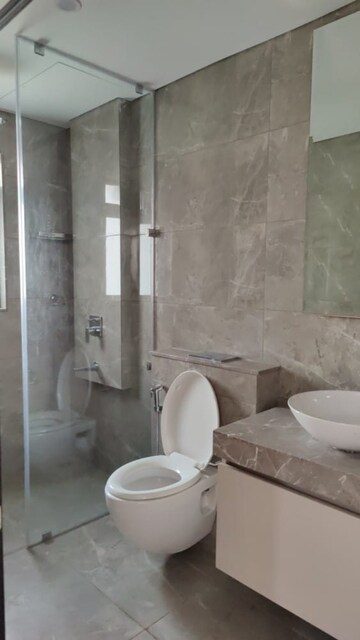 Bathroom in 3 BHK Apartment at Oberoi Maxima, Andheri East – for Rent