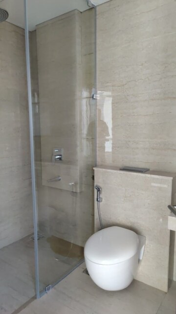 Bathroom in 3 BHK Apartment at Oberoi Maxima, Andheri East – for Rent