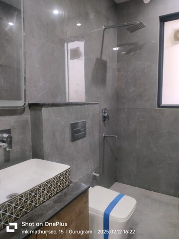 Bathroom in 3 BHK Builder Floor at Sector 14 – for Rent
