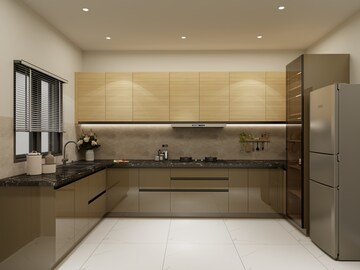 Kitchen in 5 BHK Apartment at Adarsh Lakefront Phase 2, Marathahalli Orr – for Rent