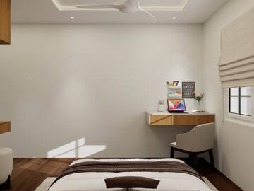 Master Bedroom in 5 BHK Apartment at Adarsh Lakefront Phase 2, Marathahalli Orr – for Rent