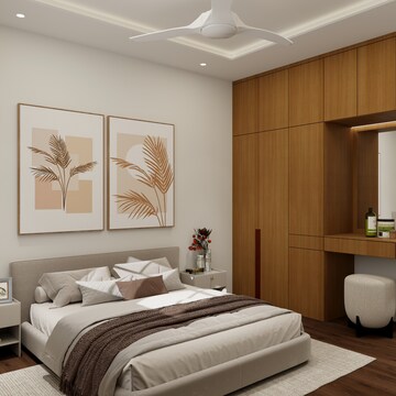 Bedroom in 5 BHK Apartment at Adarsh Lakefront Phase 2, Marathahalli Orr – for Rent