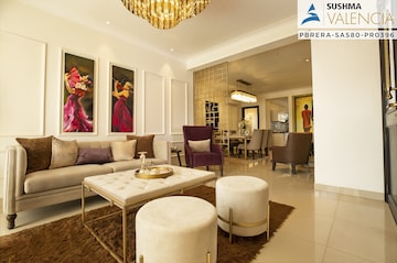 Bedroom in 3.5 BHK Apartment at Sushma Valencia, International Airport Road – for Sale