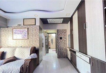 Living Room in 1 BHK Apartment at Gaurav Woods Phase I, Mira Road – for Rent
