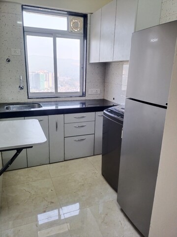 Kitchen in 1 BHK Apartment at Sethia Imperial Avenue, Malad East – for Rent
