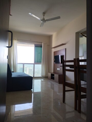 Living Room in 1 BHK Apartment at Sethia Imperial Avenue, Malad East – for Rent