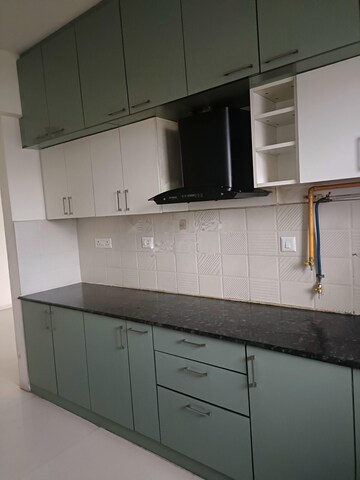 Kitchen in 3 BHK Apartment at DS Max Skycity, Thanisandra – for Rent