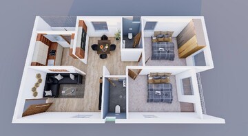 2 BHK Apartment For Sale in Vasu Sri Pride, Dundigal