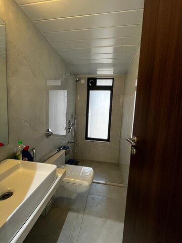 Bathroom in 3 BHK Apartment at Arkade Aspire, Goregaon East – for Rent