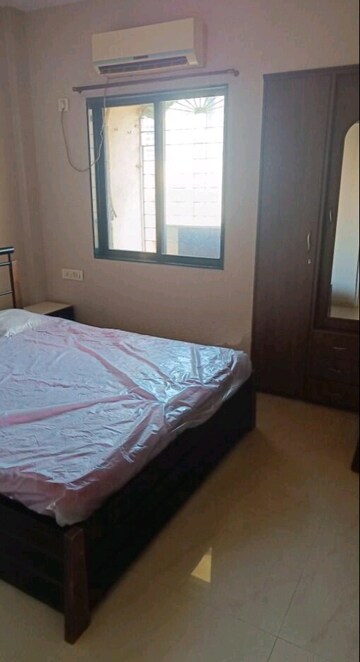 Bedroom in 2 BHK Apartment at Kanchan Pushp Society, Ghodbunder Road – for Rent