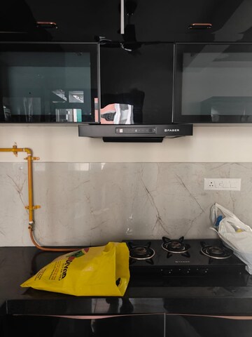 Kitchen in 3 BHK Apartment at Ahmedabad - Rajkot Highway – for Rent