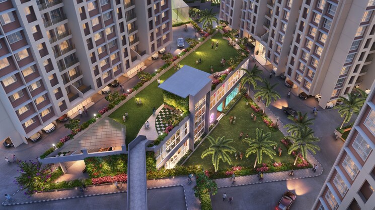 Master Plan, charms-global-city 1 Bedroom 612 Sq.Ft. Apartment In Ambernath East Thane 8252200