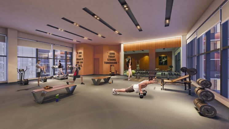 Living Room, charms-global-city 1 Bedroom 612 Sq.Ft. Apartment In Ambernath East Thane 8252200