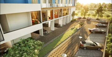 Balcony in 3 BHK Apartment at Vip Road Vesu – for Rent