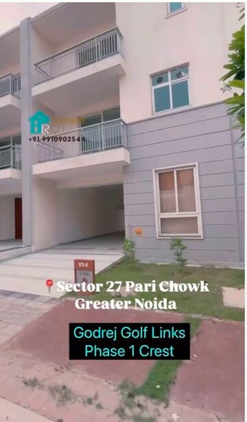 4 BHK Villa – Exterior View View at Godrej Golf Links Evoke, Sector 27 Yamuna Expressway - for Rent