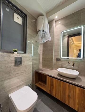 Kitchen in 4 BHK Builder Floor at SS Southend Floors, South City 2 – for Sale