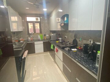 Kitchen in 3 BHK Builder Floor at AEZ Aloha, Sector 57 – for Rent