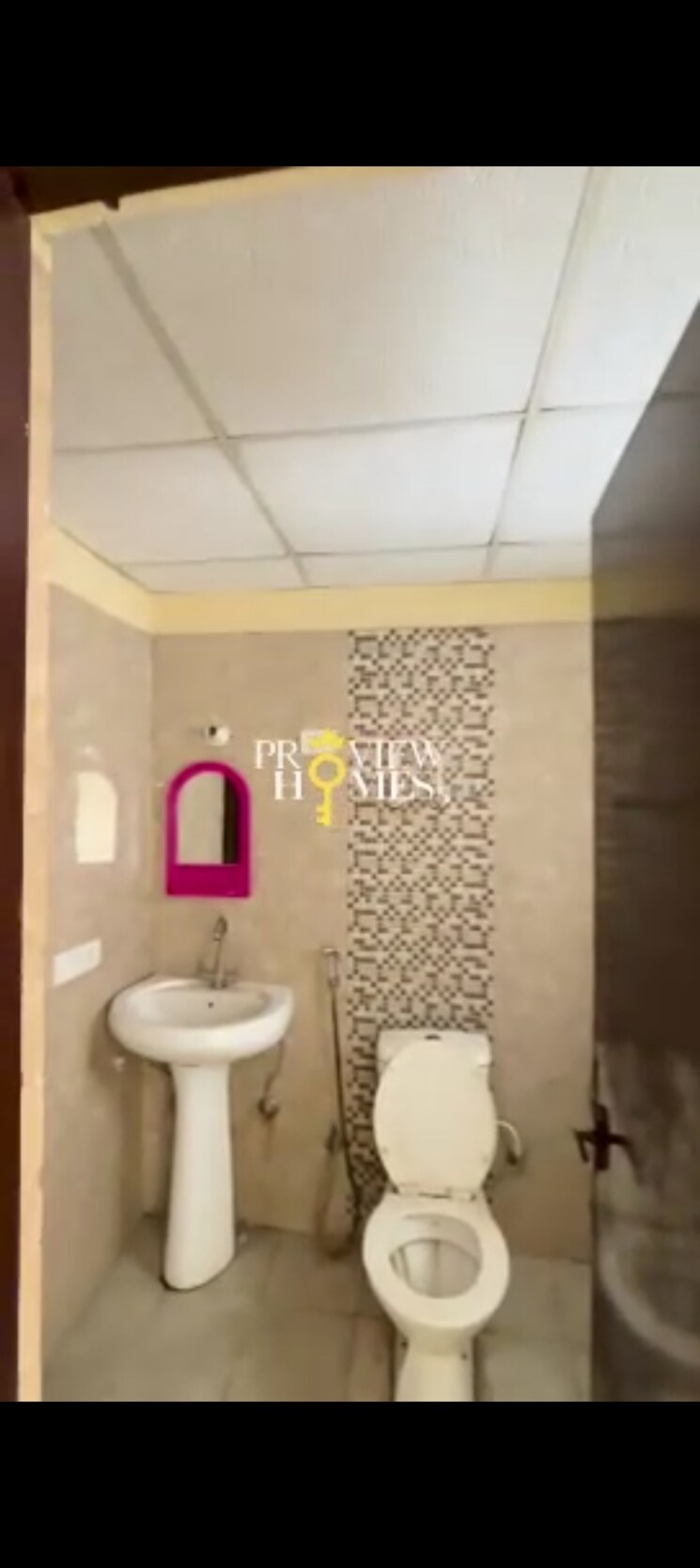 Bathroom, proview-officer-city 2 Bedroom 980 Sq.Ft. Apartment In Raj Nagar Extension Ghaziabad 8253117
