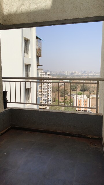 Balcony in 2 BHK Apartment at Supreme Estia Phase 1, Baner – for Rent