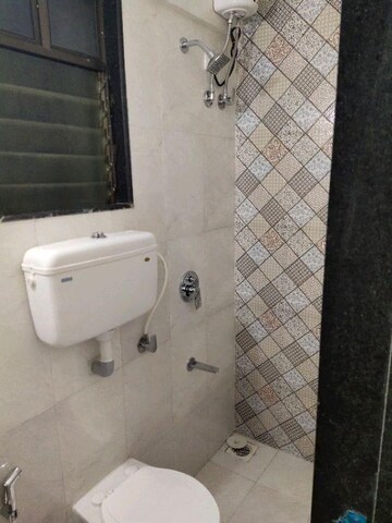 Bathroom in 1 BHK Apartment at Bhoomi Samarth, Goregaon East – for Rent