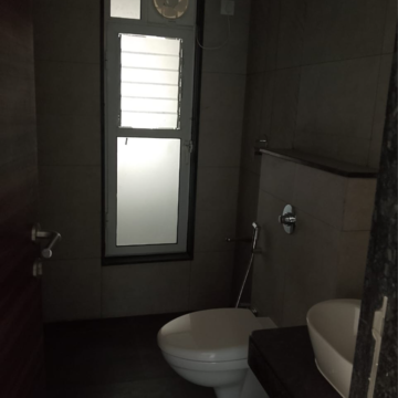 Bathroom in 3.5 BHK Apartment at K Raheja Reserve, Mohammadwadi – for Rent