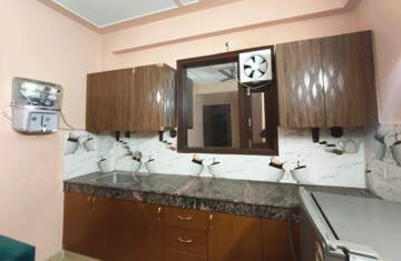 Kitchen in 3 BHK Builder Floor at Sector 24 – for Rent