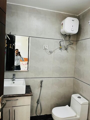 Bathroom in 1 RK Apartment at Saket – for Rent