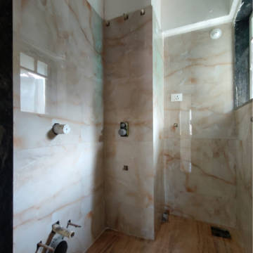 Bathroom in 2 BHK Apartment at Raheja Vistas Phase II, Mohammadwadi – for Rent