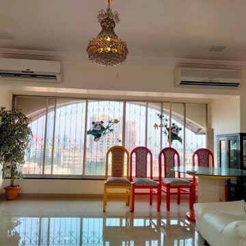 Living Room in 3 BHK Apartment at Arshie Complex, Versova – for Rent
