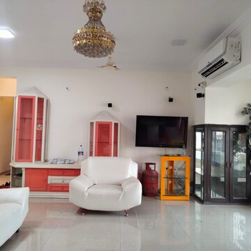Living Room in 3 BHK Apartment at Arshie Complex, Versova – for Rent