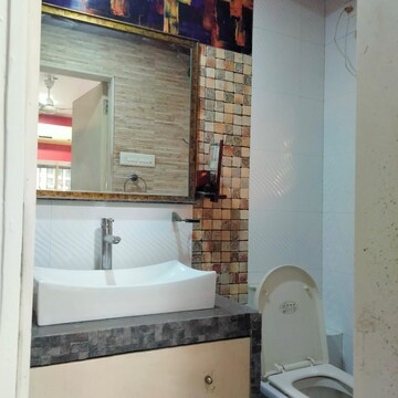 Bathroom in 3 BHK Apartment at Arshie Complex, Versova – for Rent