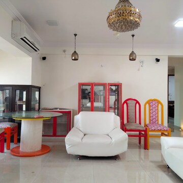Living Room in 3 BHK Apartment at Arshie Complex, Versova – for Rent