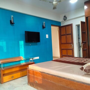 Living Room in 3 BHK Apartment at Arshie Complex, Versova – for Rent