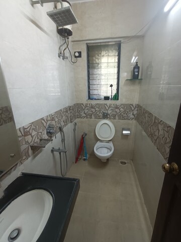 Attached Bathroom in 3 BHK Apartment at Cbd Belapur Sector 8 – for Rent