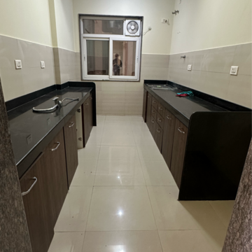 Kitchen in 2 BHK Apartment at Raheja Vistas Phase 1, Mohammadwadi – for Rent