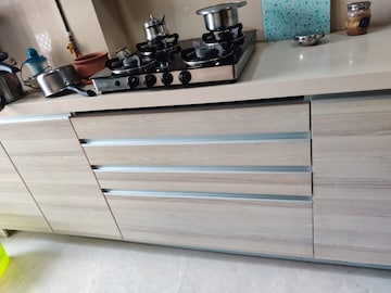 Kitchen in 2.5 BHK Apartment at Piramal Vaikunth, Balkum Pada – for Sale