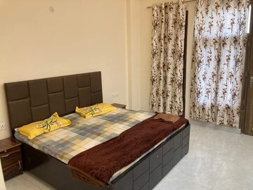 Bedroom in 3 BHK Builder Floor at Ansal Sushant Lok I, Sector 43 – for Rent