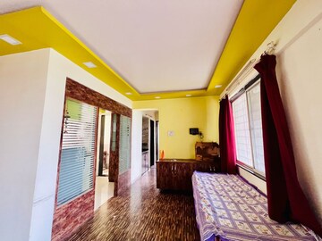 Bedroom in 2 BHK Apartment at Kwality Vrindavan Heights, Hadapsar – for Rent